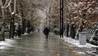 باران و برف از ۱۴ بهمن میهمان زنجانی‌ها