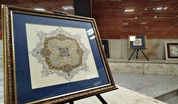 نمایشگاه خوشنویسی و تذهیب هنرمندان مهاباد در تالار وحدت برپا شد