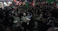 همصدایی نسل ها در بندرترکمن مراسم اربعین رهبر شهید