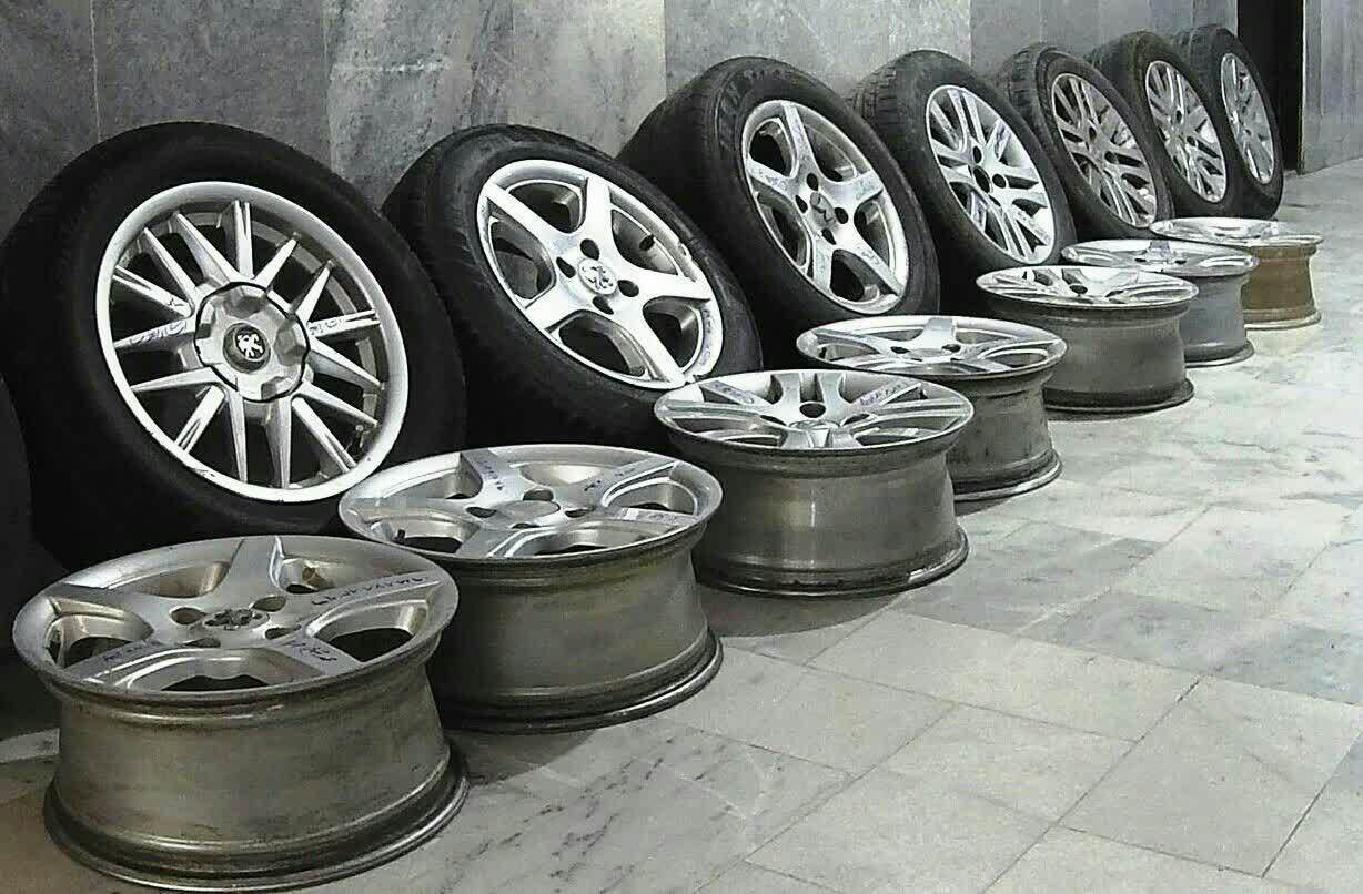 کشف ۲۰ فقره سرقت رینگ و لاستیک خودرو در بیرجند