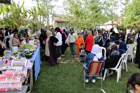 برپایی نمایشگاه و بازارچه محصولات محلی در صوفیانده صومعه سرا
