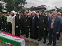 آسمانی شدن پدر شهید میربابائیان در رودسر