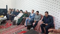 دیدار با خانواده شهدا در منجیل و رودبار